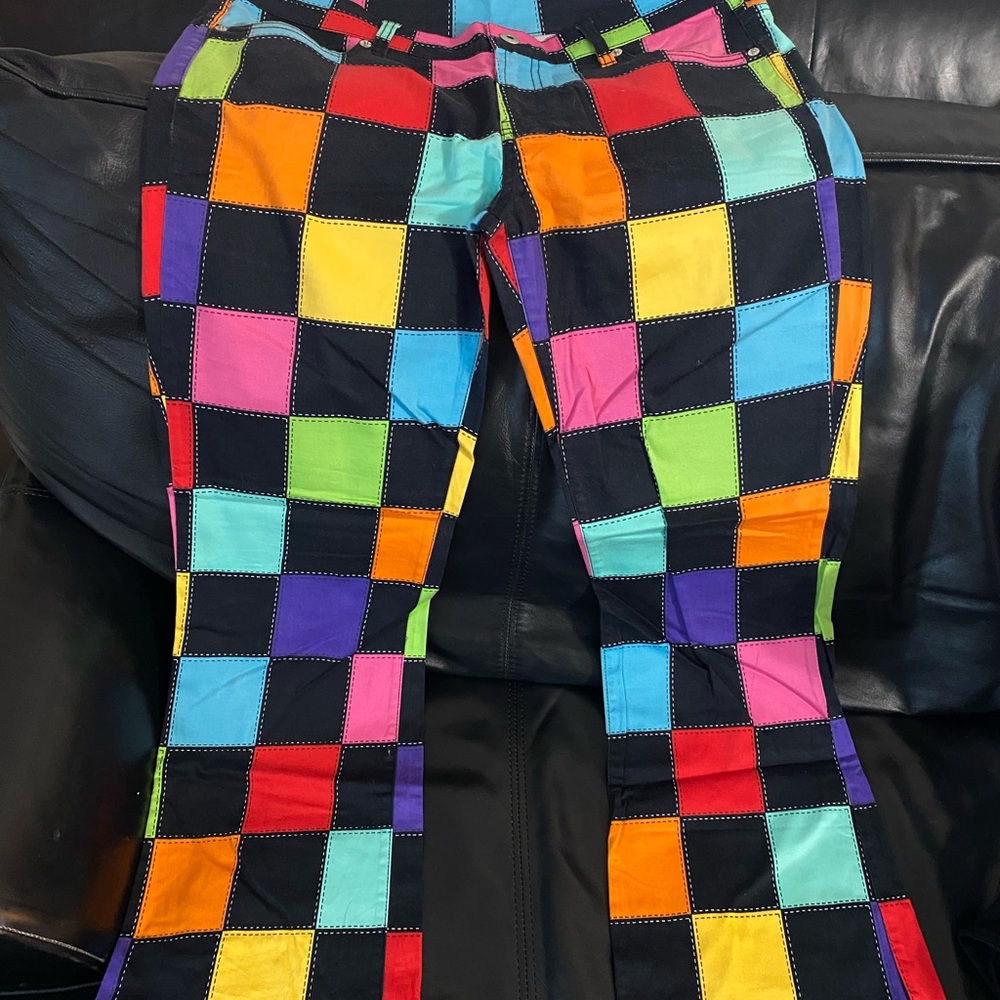 Colorful Checkered Loudmouth Golf Women’s Pants